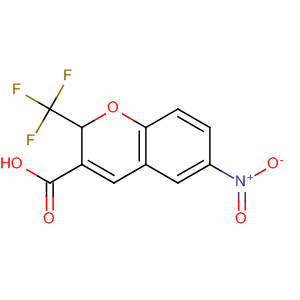 215122-43-3  2H-1-Benzopyran-3-carboxylic acid, 6-nitro-2-(trifluoromethyl)- 215122-43-3  2H-1-Benzopyran-3-carboxylic acid, 6-nitro-2-(trifluoromethyl)-