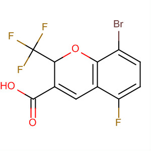 215122-51-3  2H-1-Benzopyran-3-carboxylic acid,8-bromo-5-fluoro-2-(trifluoromethyl)- 215122-51-3  2H-1-Benzopyran-3-carboxylic acid,8-bromo-5-fluoro-2-(trifluoromethyl)-