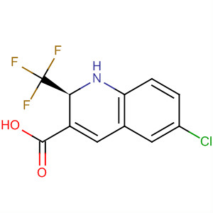 215123-77-6  3-Quinolinecarboxylic acid, 6-chloro-1,2-dihydro-2-(trifluoromethyl)-,(2S)-