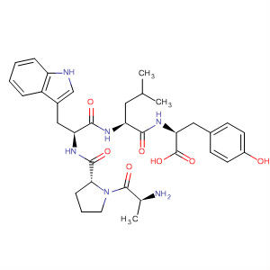 215295-77-5  L-Tyrosine, L-alanyl-L-prolyl-L-tryptophyl-L-leucyl-