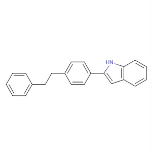 215368-65-3  1H-Indole, 2-[4-(2-phenylethyl)phenyl]-