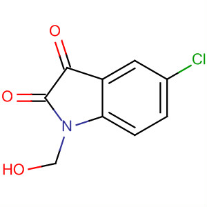 215377-40-5  1H-Indole-2,3-dione, 5-chloro-1-(hydroxymethyl)-