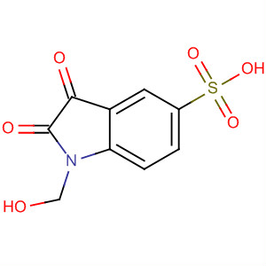 215377-41-6  1H-Indole-5-sulfonic acid, 2,3-dihydro-1-(hydroxymethyl)-2,3-dioxo-