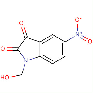 215377-43-8  1H-Indole-2,3-dione, 1-(hydroxymethyl)-5-nitro-