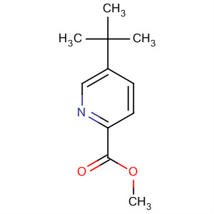 215436-29-6  2-Pyridinecarboxylic acid, 5-(1,1-dimethylethyl)-, methyl ester 215436-29-6  2-Pyridinecarboxylic acid, 5-(1,1-dimethylethyl)-, methyl ester