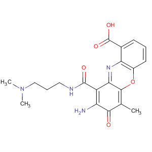 215719-29-2  3H-Phenoxazine-9-carboxylic acid,2-amino-1-[[[3-(dimethylamino)propyl]amino]carbonyl]-4-methyl-3-oxo-
