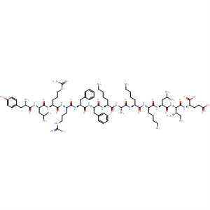 215721-38-3  L-Glutamic acid,L-tyrosyl-L-leucyl-L-arginyl-L-arginyl-L-phenylalanyl-L-phenylalanyl-L-lysyl-L-alanyl-L-lysyl-L-lysyl-L-leucyl-L-isoleucyl-