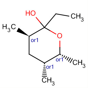 215736-75-7  2H-Pyran-2-ol, 2-ethyltetrahydro-3,5,6-trimethyl-, (3R,5R,6R)-rel-