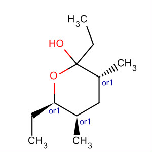 215736-76-8  2H-Pyran-2-ol, 2,6-diethyltetrahydro-3,5-dimethyl-, (3R,5R,6R)-rel-