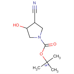215922-85-3  1-Pyrrolidinecarboxylic acid, 3-cyano-4-hydroxy-, 1,1-dimethylethylester, (3R,4R)-rel-