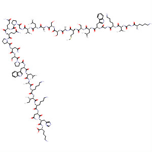 215923-25-4  L-Lysine,L-lysylglycyl-L-valyl-L-lysylglycyl-L-tryptophyl-L-leucyl-L-seryl-L-methionyl-L-alanyl-L-seryl-L-seryl-L-alanyl-L-leucyl-L-threonylglycyl-L-prolyl-L-glutaminyl-L-glutaminyl-L-prolyl-L-asparaginyl-L-seryl-L-prolyl-L-tryptophyl-L-leucyl-L-alanyl-L-