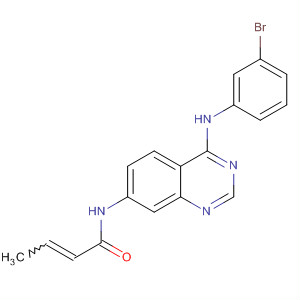 216163-52-9  2-Butenamide, N-[4-[(3-bromophenyl)amino]-7-quinazolinyl]-
