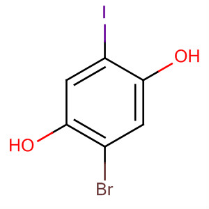 216306-47-7  1,4-Benzenediol, 2-bromo-5-iodo-