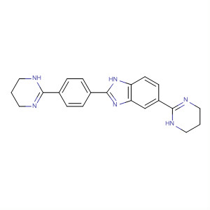 216308-32-6  1H-Benzimidazole,5-(1,4,5,6-tetrahydro-2-pyrimidinyl)-2-[4-(1,4,5,6-tetrahydro-2-pyrimidinyl)phenyl]-