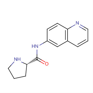 216385-03-4  2-Pyrrolidinecarboxamide, N-6-quinolinyl-, (2S)- 216385-03-4  2-Pyrrolidinecarboxamide, N-6-quinolinyl-, (2S)-