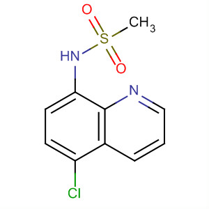 21640-16-4  Methanesulfonamide, N-(5-chloro-8-quinolinyl)-