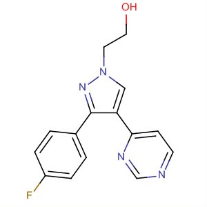216506-32-0  1H-Pyrazole-1-ethanol, 3-(4-fluorophenyl)-4-(4-pyrimidinyl)-