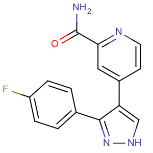 216506-43-3  2-Pyridinecarboxamide, 4-[3-(4-fluorophenyl)-1H-pyrazol-4-yl]-