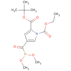 216865-87-1  1H-Pyrrole-1,2-dicarboxylic acid, 4-[(dimethoxyphosphinyl)carbonyl]-,1-(1,1-dimethylethyl) 2-ethyl ester