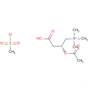 217089-86-6  1-Propanaminium, 2-(acetyloxy)-3-carboxy-N,N,N-trimethyl-, (2R)-,methanesulfonate