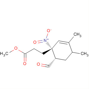 217298-58-3  3-Cyclohexene-1-propanoic acid, 6-formyl-3,4-dimethyl-1-nitro-, methylester, (1R,6S)-