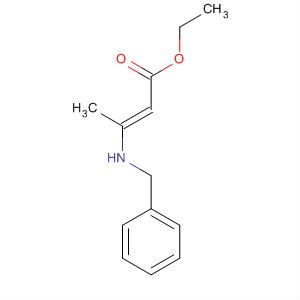 21731-13-5  2-Butenoic acid, 3-[(phenylmethyl)amino]-, ethyl ester, (E)-