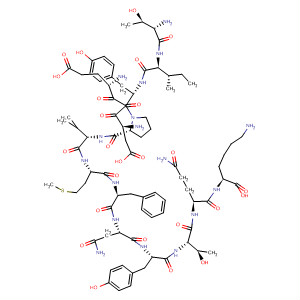 217437-69-9  L-Lysine,L-threonyl-L-isoleucyl-L-a-aspartyl-L-a-glutamyl-L-tyrosyl-L-prolyl-L-valyl-L-methionyl-L-phenylalanyl-L-asparaginyl-L-tyrosyl-L-threonyl-L-glutaminyl-