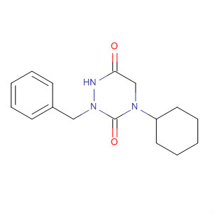217467-81-7  1,2,4-Triazine-3,6-dione, 4-cyclohexyltetrahydro-2-(phenylmethyl)-