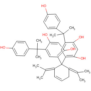 218158-21-5  1,3-Benzenediol,4,4'-[1,3-phenylenebis(1-methylethylidene)]bis[6-[1-(4-hydroxyphenyl)-1-methylethyl]-