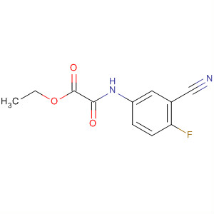 218301-76-9  Acetic acid, [(3-cyano-4-fluorophenyl)amino]oxo-, ethyl ester