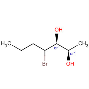 218441-23-7  2,3-Heptanediol, 4-bromo-, (2R,3S)-rel- 218441-23-7  2,3-Heptanediol, 4-bromo-, (2R,3S)-rel-