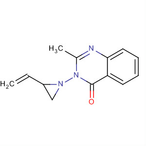 21865-90-7  4(3H)-Quinazolinone, 3-(2-ethenyl-1-aziridinyl)-2-methyl-