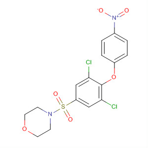 218796-26-0  Morpholine, 4-[[3,5-dichloro-4-(4-nitrophenoxy)phenyl]sulfonyl]-