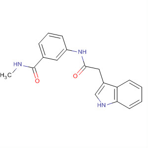 218936-14-2  1H-Indole-3-acetamide, N-[3-[(methylamino)carbonyl]phenyl]-
