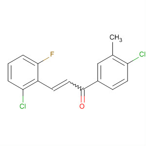 219140-57-5  2-Propen-1-one,3-(2-chloro-6-fluorophenyl)-1-(4-chloro-3-methylphenyl)- 219140-57-5  2-Propen-1-one,3-(2-chloro-6-fluorophenyl)-1-(4-chloro-3-methylphenyl)-