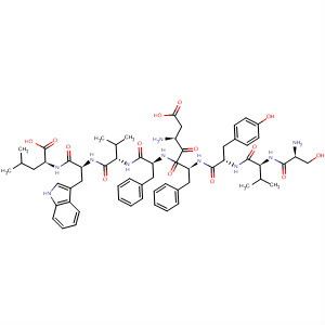 219312-69-3  L-Leucine,L-seryl-L-valyl-L-tyrosyl-L-a-aspartyl-L-phenylalanyl-L-phenylalanyl-L-valyl-L-tryptophyl-
