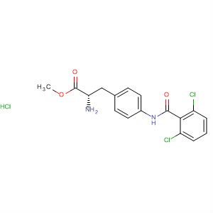 219496-56-7  L-Phenylalanine, 4-[(2,6-dichlorobenzoyl)amino]-, methyl ester,monohydrochloride