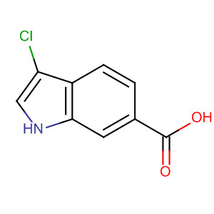 219508-17-5  1H-Indole-6-carboxylic acid, 3-chloro-