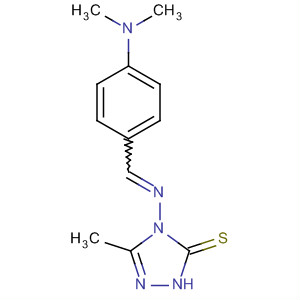219611-84-4  3H-1,2,4-Triazole-3-thione,4-[[[4-(dimethylamino)phenyl]methylene]amino]-2,4-dihydro-5-methyl-