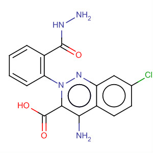 219639-60-8  3-Cinnolinecarboxylic acid, 4-amino-7-chloro-, 2-phenylhydrazide