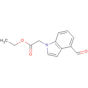219685-08-2  1H-Indole-1-acetic acid, 4-formyl-, ethyl ester