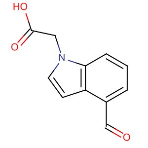 219685-09-3  1H-Indole-1-acetic acid, 4-formyl-