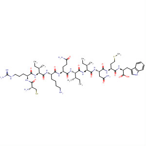 219723-62-3  L-Tryptophan,L-cysteinyl-L-arginyl-L-isoleucyl-L-lysyl-L-glutaminyl-L-isoleucyl-L-isoleucyl-L-asparaginyl-L-methionyl-