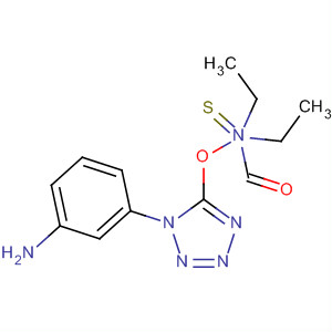 219906-96-4  Carbamothioic acid, diethyl-, S-[1-(3-aminophenyl)-1H-tetrazol-5-yl]ester