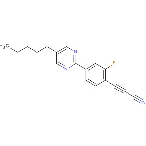 219939-32-9  2-Propynenitrile, 3-[2-fluoro-4-(5-pentyl-2-pyrimidinyl)phenyl]-