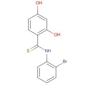 219971-54-7  Benzenecarbothioamide, N-(2-bromophenyl)-2,4-dihydroxy-