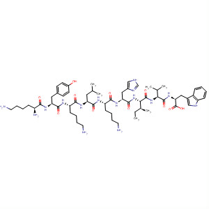 220057-72-7  L-Tryptophan,L-lysyl-L-tyrosyl-L-lysyl-L-leucyl-L-lysyl-L-histidyl-L-isoleucyl-L-valyl-