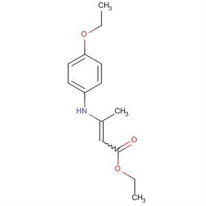 22015-95-8  2-Butenoic acid, 3-[(4-ethoxyphenyl)amino]-, ethyl ester