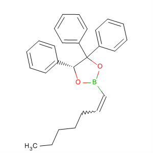 220156-34-3  1,3,2-Dioxaborolane, 2-(1E)-1-heptenyl-4,4,5-triphenyl-, (5R)-