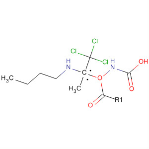 22016-13-3  Carbamic acid, [1-(butylamino)-2,2,2-trichloroethylidene]-, methyl ester